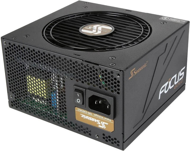 Alt view image 2 of 7 - Seasonic FOCUS 750 Gold SSR-750FM 750W 80+ Gold ATX12V & EPS12V Semi-Modular 7 Year Warranty Compact 140 mm Size Power Supply