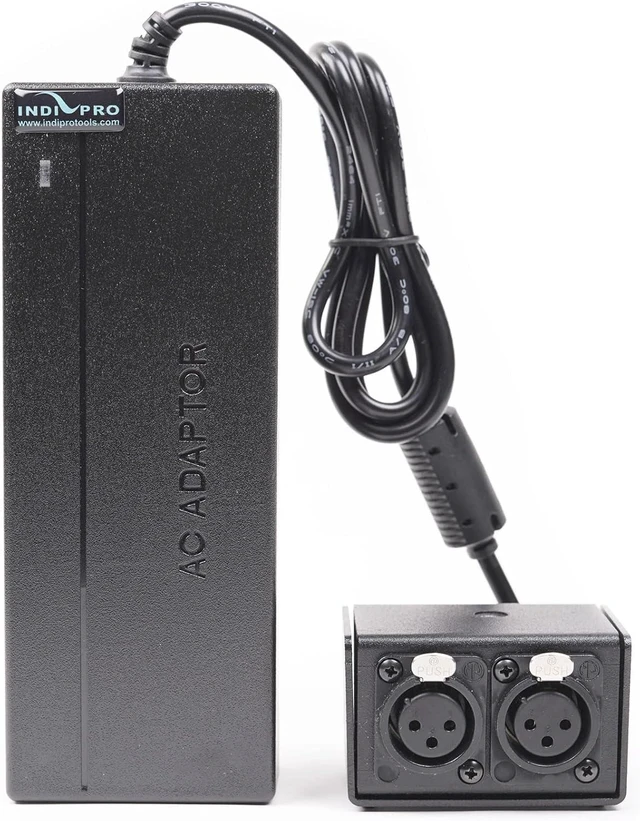 Main image of IndiPRO 15V, 10A AC Power Supply with Dual 3-Pin Female XLR Outputs