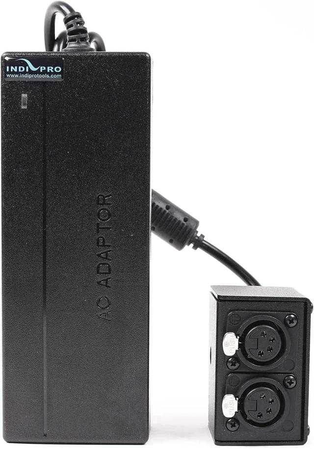 Main image of IndiPRO 15V, 10A AC Power Supply with Dual 4-Pin Female XLR Outputs