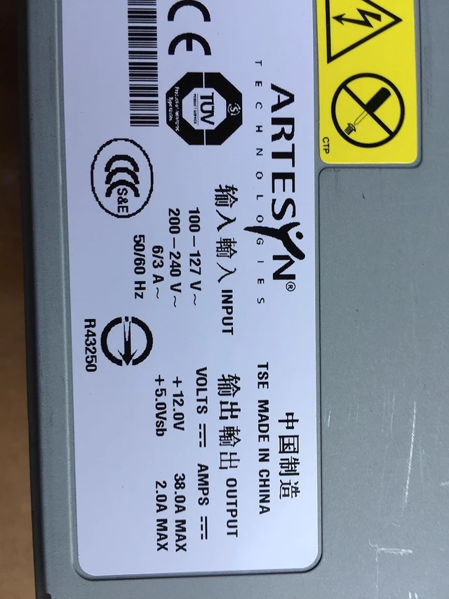 Alt view image 3 of 6 - IBM 39Y7280 430W Hot Swap Redundant Power Supply for xSeries X3200