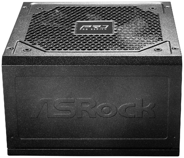 Alt view image 3 of 4 - ASRock Pro 650W, 80 Plus, Bronze, Black Power Supply - PRO-650B