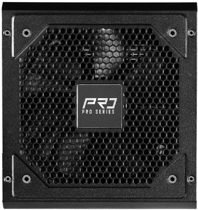 Alt view image 2 of 4 - ASRock Pro 650W, 80 Plus, Bronze, Black Power Supply - PRO-650B