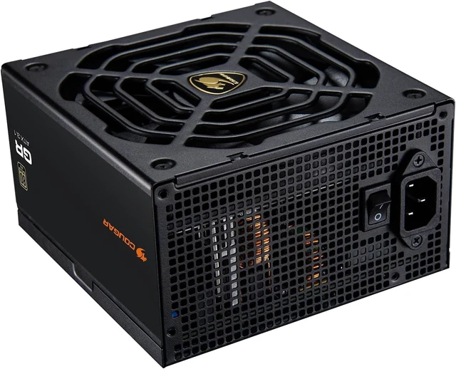 Alt view image 2 of 7 - COUGAR GR1000 ATX 3.1 80+ Gold Power Supply - Native PCIe 5.1 12V-2X6, Fully Modular PSU, FDB Fan, 100% Japanese Capacitors, 10 Year Warranty (1000, Watts)