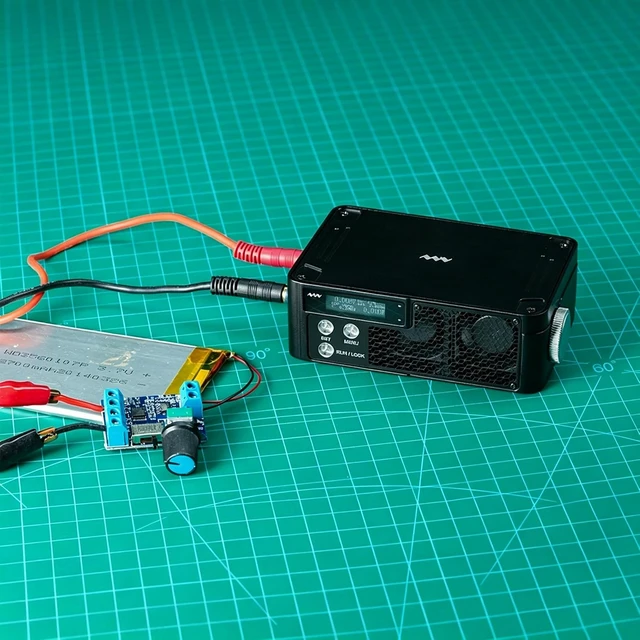 Alt view image 4 of 5 - MINIWARE MDP-L1060 Programmable DC Electronic Load, 60V/10A/100W Input, 4 Modes (CC/CV/CR/CP), 650mAh Battery, CNC Aluminum Alloy Frame, USB Type-C, AC/DC Power Supply