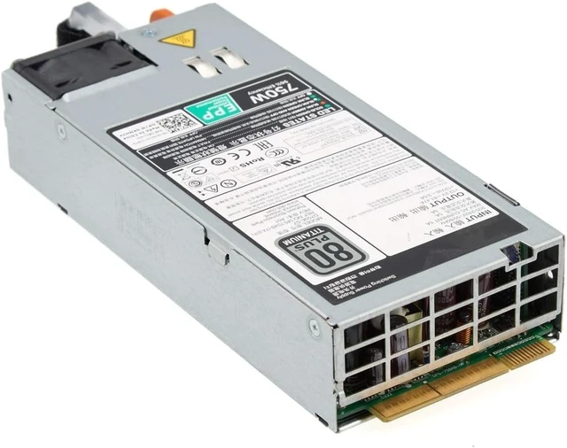 Alt view image 3 of 4 - OEM 750W EPP Platinum Server PSU for Dell R530 R630 R730 R740 T430 T630