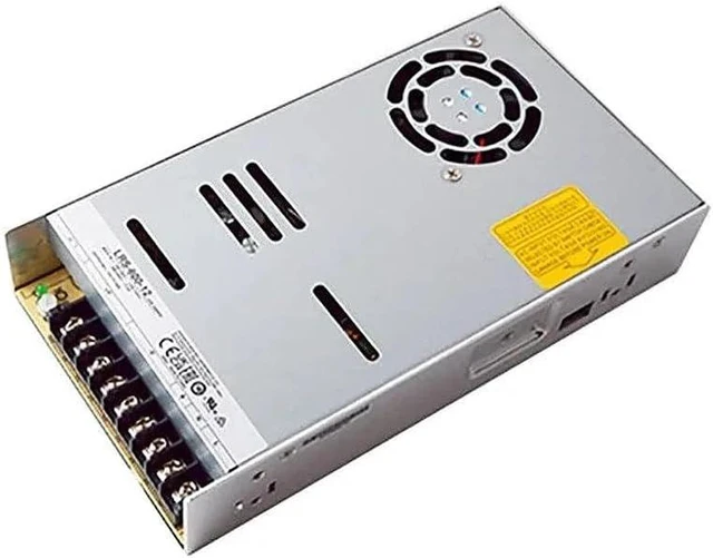 Alt view image 6 of 7 - LRS-600-12 Industrial Power Supply, 12V 50A 600W, High Efficiency 90%, Surge and Overload Protection, 5G Vibration Resistant, Reliable for Industrial Automation & Robotics