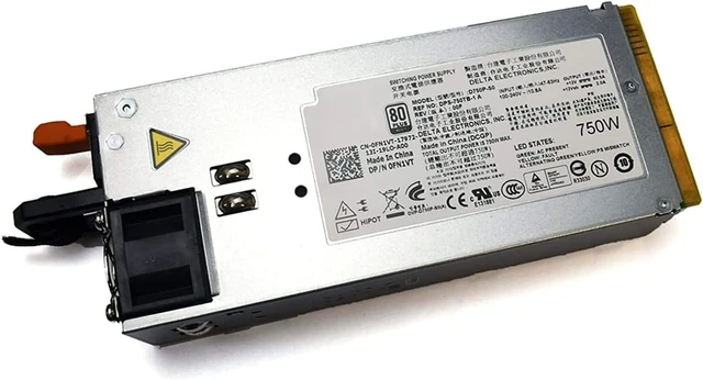 Alt view image 2 of 3 - OEM 750W Power Supply for Dell R410 R510 R710 R810 R910 D750P-S0 Z750P-00