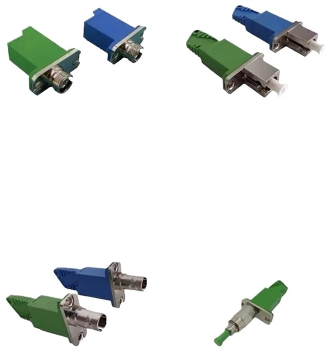 Alt view image 2 of 4 - 1pc E2000-FC E2000-LC E2000-ST Optical Fiber Adapter E2000/A-FC Female Male FTTH Coupler Connector(E2000 A-ST)