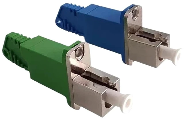 Alt view image 3 of 4 - 1pc E2000-FC E2000-LC E2000-ST Optical Fiber Adapter E2000/A-FC Female Male FTTH Coupler Connector(E2000 A-ST)