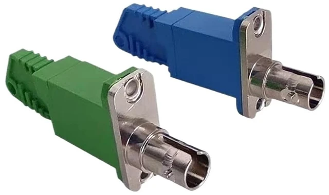 Alt view image 4 of 4 - 1pc E2000-FC E2000-LC E2000-ST Optical Fiber Adapter E2000/A-FC Female Male FTTH Coupler Connector(E2000 A-ST)