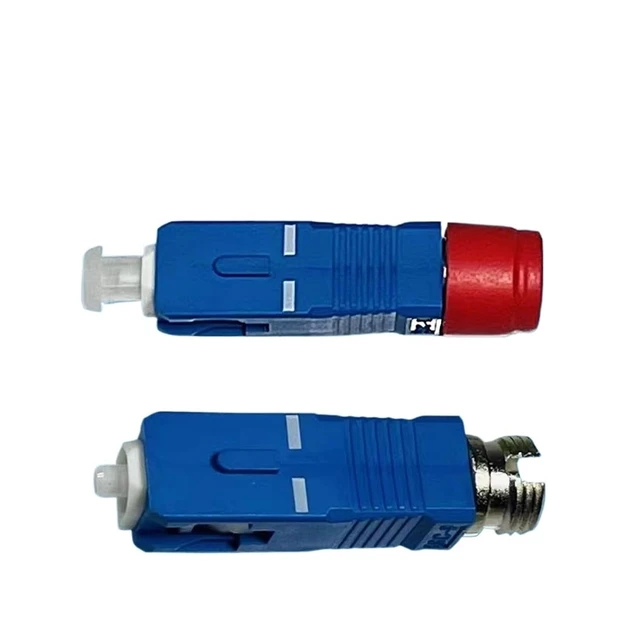 Alt view image 5 of 6 - FC-SC Adapter Female Male 2pcs FC to SC Fiber Optic Connector SM MM ftth Coupler Light Source Interface Converter Customization(SC A M-FC UPC F)
