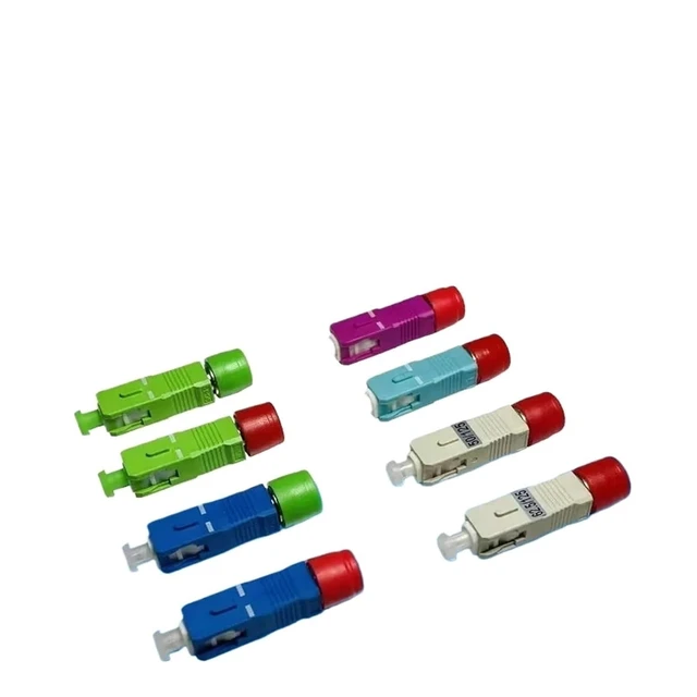 Alt view image 2 of 6 - FC-SC Adapter Female Male 2pcs FC to SC Fiber Optic Connector SM MM ftth Coupler Light Source Interface Converter Customization(SC A M-FC UPC F)