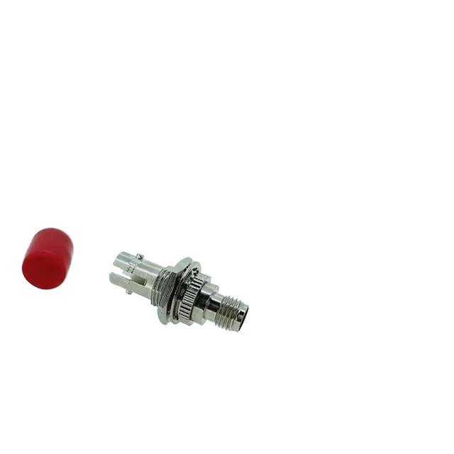Alt view image 6 of 7 - SMA Optical Fiber Adapter 3pcs Coupler Flange SMA-FC SMA-SC SMA-ST Fiber Optic Connector(SMA-SC)