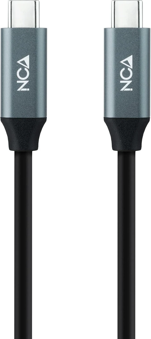 Alt view image 2 of 6 - NANOCABLE 10.01.4302 USB 3.2 Gen2x2 Cable 20Gbps 5A/100W 4K/60Hz USB-C/M-USB-C/M Black, 2m