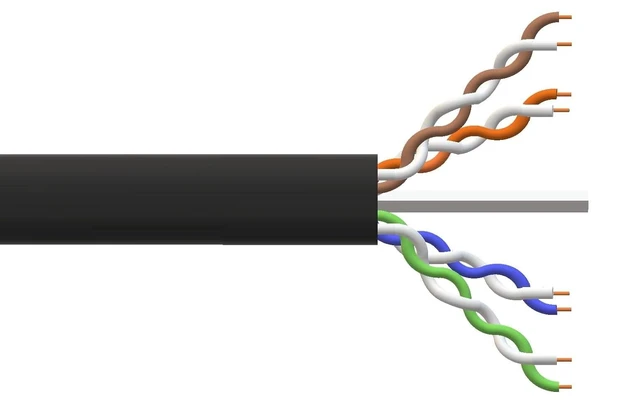 Alt view image 5 of 7 - LINK Solid UTP Cable for Networks Category 6 PE Outdoor AWG23 Material Cca Massa 305m