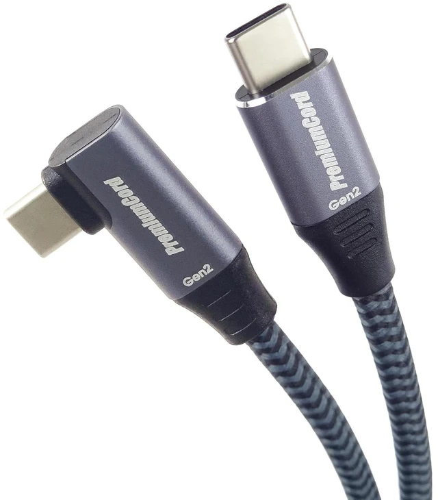 Main image of PremiumCord USB-C 3.2 Gen 2x2 Connection Cable, Superspeed Data Cable Up to 20Gbit/s, Charge Up to 5A, Power 100W, Supports PD3.0 / QC4.0, USB 3.2 Generation 2x2, Black, Length 3 m