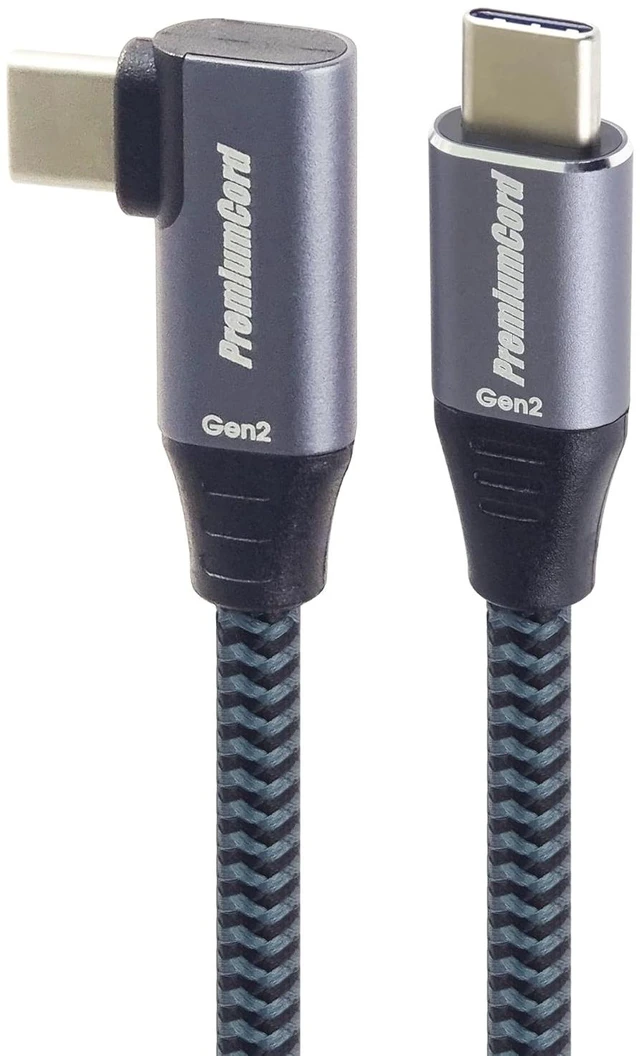 Alt view image 2 of 7 - PremiumCord USB-C 3.2 Gen 2x2 Connection Cable, Superspeed Data Cable Up to 20Gbit/s, Charge Up to 5A, Power 100W, Supports PD3.0 / QC4.0, USB 3.2 Generation 2x2, Black, Length 3 m