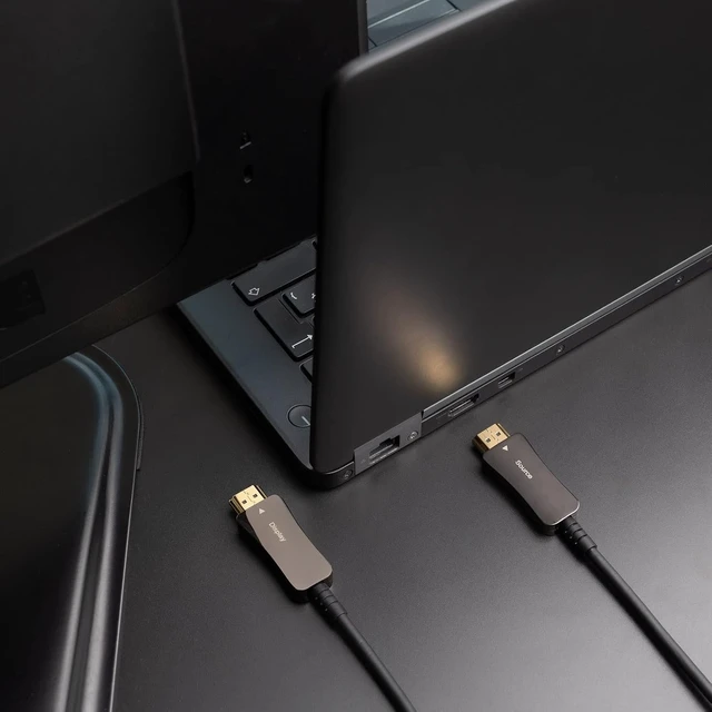Alt view image 7 of 7 - NANOCABLE 10.15.2130 HDMI Cable V2.1 AOC 8K@60Hz 4K@120Hz 48Gbps Type A Male, Black, 30 m