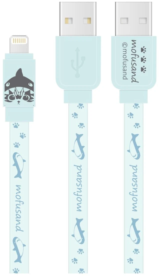 Main image of (Gourmandise) Gourmandies MOFU-42A Lightning Cable Shark Nyan