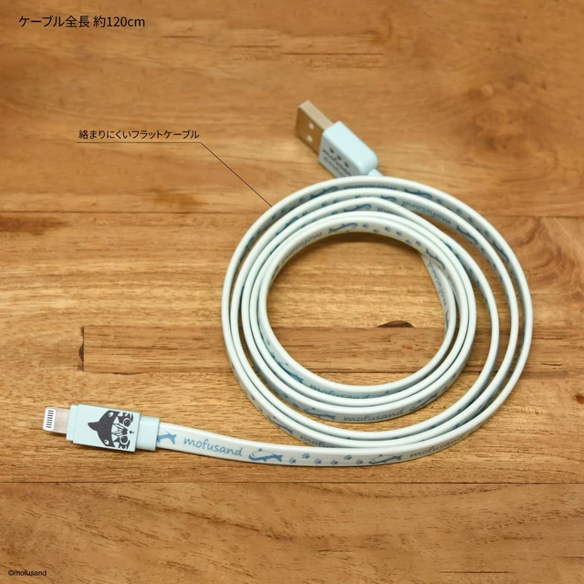 Alt view image 2 of 6 - (Gourmandise) Gourmandies MOFU-42A Lightning Cable Shark Nyan