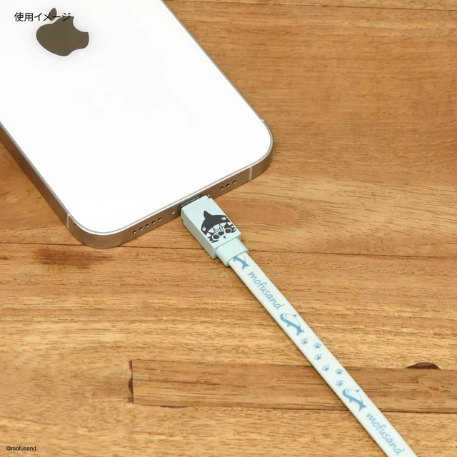 Alt view image 3 of 6 - (Gourmandise) Gourmandies MOFU-42A Lightning Cable Shark Nyan