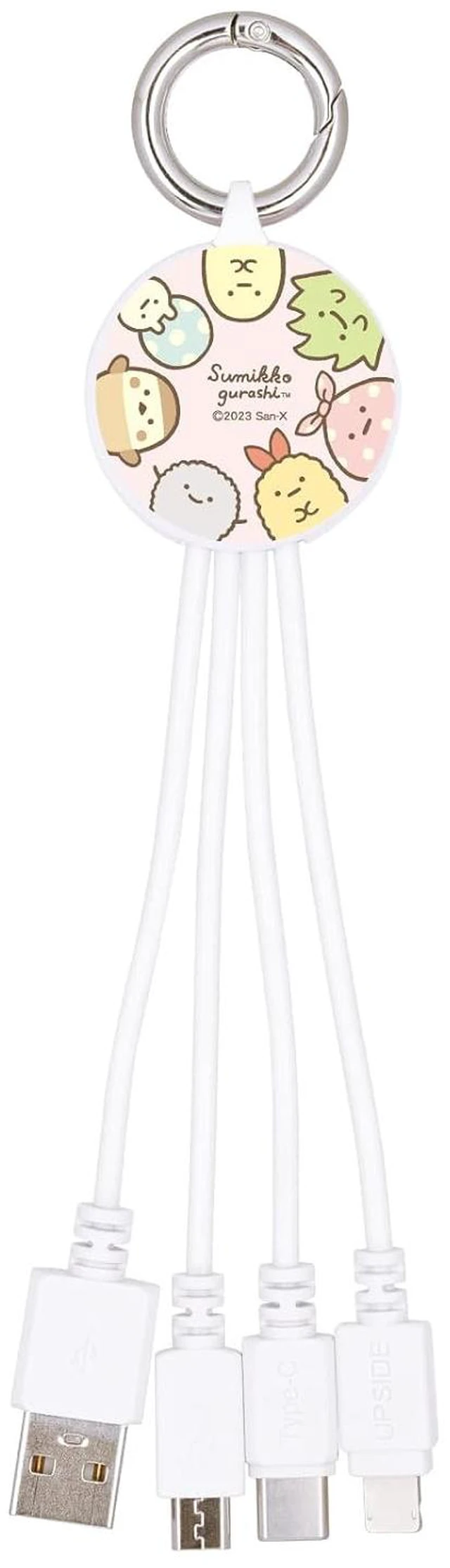 Main image of Gourmandise SMK-166B Sumikko Gurashi Multi Charging Cable