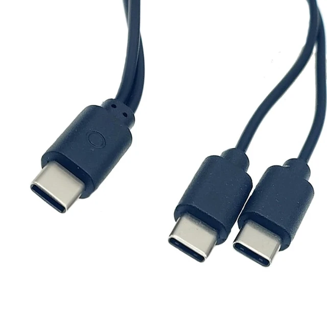 Alt view image 2 of 5 - SS-Service Charging Dedicated Charging Cable TYPE-C - TYPE-C2 Crotch Cable SU2-TCC20X2BK
