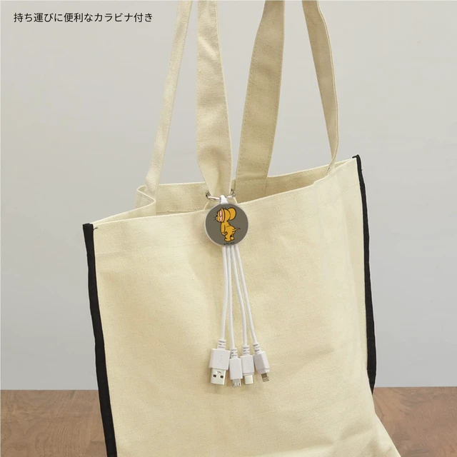Alt view image 5 of 6 - Gourmandise Tom and Jerry Multi Charging Cable Jerry TMJ-183B