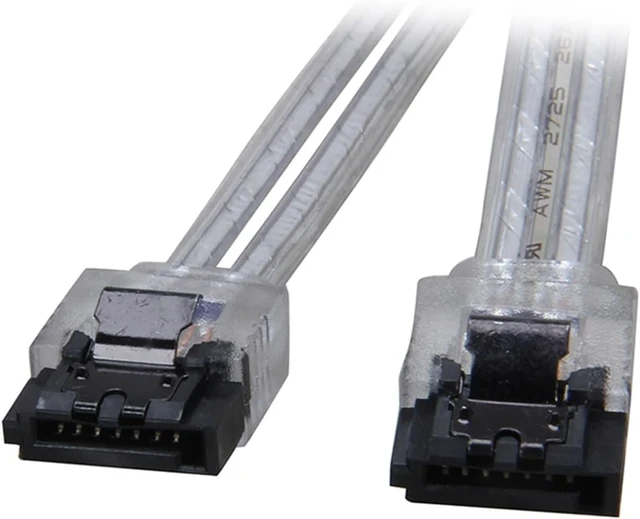 Alt view image 7 of 7 - 5PCS SATA 3 Cable,Super Speed SATA3 Controller to SSD HDD Hard Disk Drive III Data Connector forASUS MSI Wholesale(15CM,UV Blue 90 Degree)