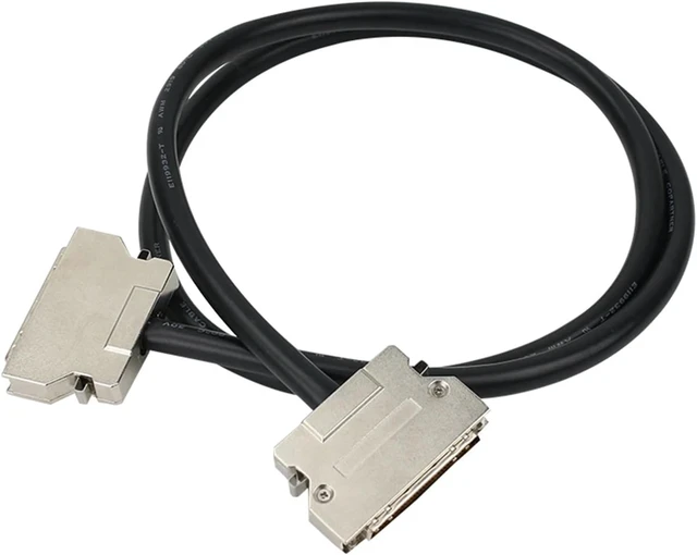 Alt view image 4 of 4 - SCSI Cable HPDB50 Male to Male Cable HPDB50 to HPDB50 Cable Hulled Hook Type(1m)