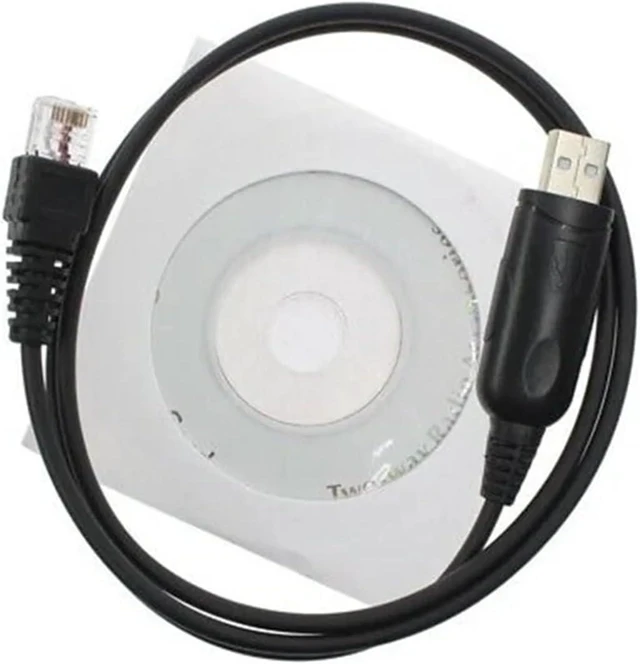 Main image of 1pc RJ45 USB Programming Cable for TK868G TK-8180 TK-860 TK-860G TK-862 TK-862G Two Way Radios