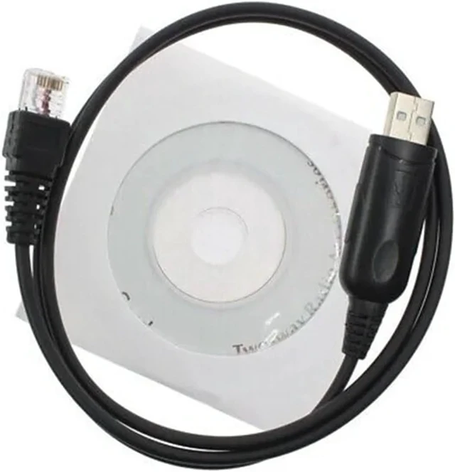Alt view image 6 of 6 - 1pc RJ45 USB Programming Cable for TK868G TK-8180 TK-860 TK-860G TK-862 TK-862G Two Way Radios