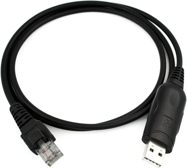 Alt view image 5 of 6 - 1pc RJ45 USB Programming Cable for TK868G TK-8180 TK-860 TK-860G TK-862 TK-862G Two Way Radios