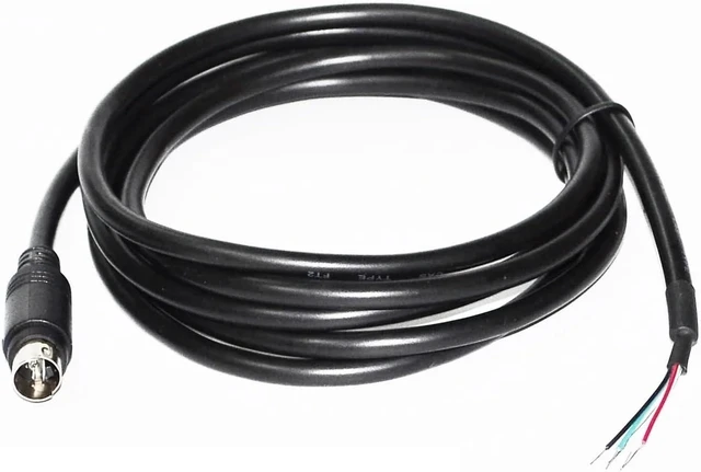 Main image of PLC Programming Cable MINI DIN 4PIN 5PIN 6PIN 8PIN MD4 MD5 MD6 MD8 Male Connector PLC Programming Breakout Cable(8m,MD 4-PIN)