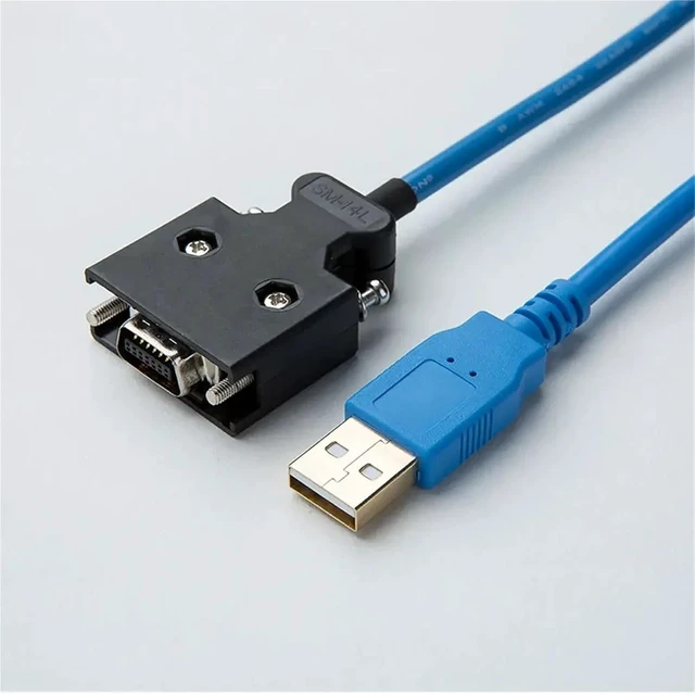Alt view image 4 of 5 - USB-JZSP-CMS02 Suitable for Sigma-II III Series Servo Motor Debugging Programming Cable SGDH SGDS SGDM SGDJ Drive