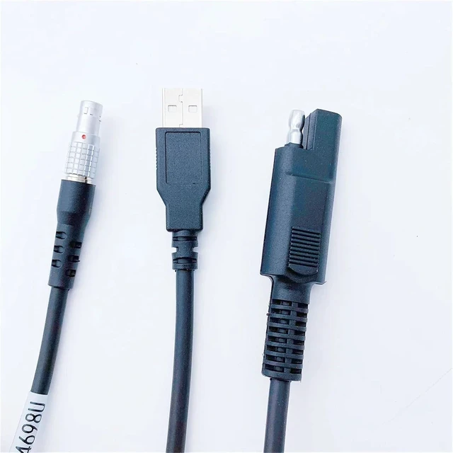 Alt view image 3 of 6 - GEV187U Cable Suitable for Total Station TS03 TS06 TS09 TS11 TS15 TS16 TCR402 TCR702 TCR802 TCR1201(2m)