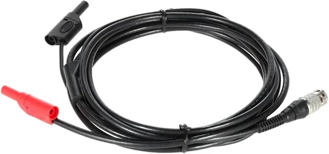 Alt view image 2 of 6 - Oscilloscope Probes Auto Test Cable HT30A BNC to Banana Adapter Dual Banana Head Multipurpose Test Line 1008C 6074BE 2D72