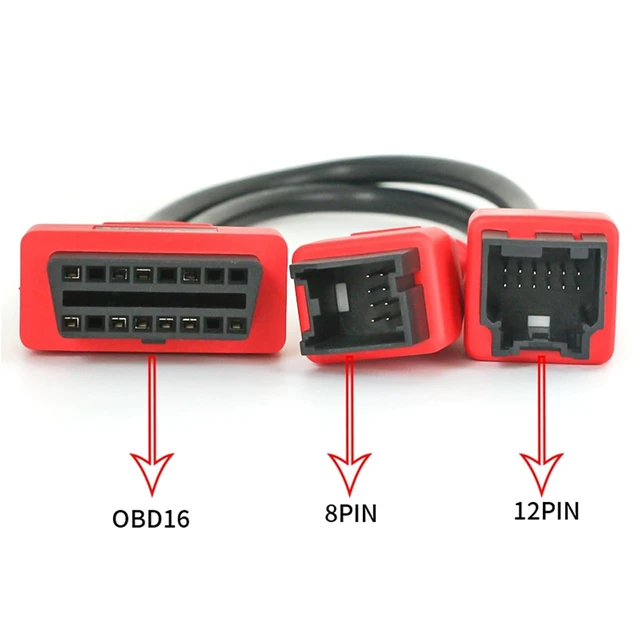 Alt view image 3 of 5 - 12-Pin 8-Pin Diagnostic Cable for 2018 Car Models Tool for Programming Diagnosis and Maintenance