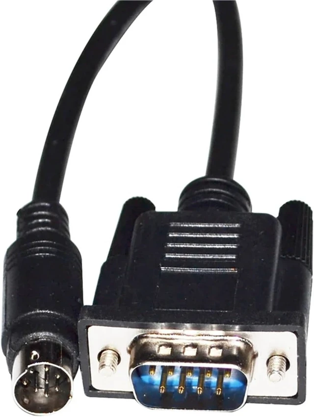 Alt view image 4 of 6 - DB9 MAEL to MD8 Male Adapter RS422 Communication Cable for DOP Series Touchscreen to FX/FX1N/FX2N KABLE(1.8M,DOP-AS38 Series)