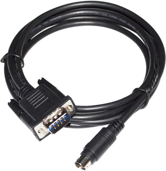 Alt view image 2 of 6 - DB9 MAEL to MD8 Male Adapter RS422 Communication Cable for DOP Series Touchscreen to FX/FX1N/FX2N KABLE(1.8M,DOP-AS38 Series)