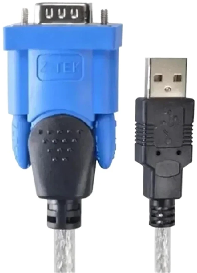 Main image of Industrial Grade Conversion Cable USB to RS232 Serial Port Z-TEK Universal Data Programming Download Line USB-232