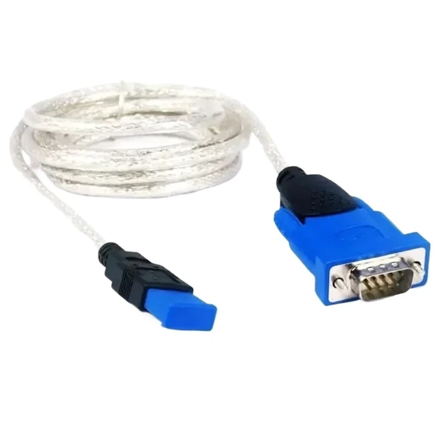 Alt view image 2 of 3 - Industrial Grade Conversion Cable USB to RS232 Serial Port Z-TEK Universal Data Programming Download Line USB-232