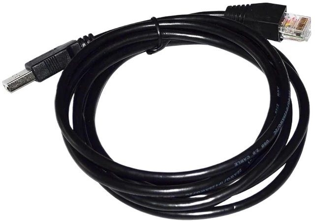 Main image of USB 2.0 to RJ50 RJ48 AP9827 Console Cable for Smart UPS 940-0127B 940-127C 940-0127E BR1000G to NAS DS1517 DS216 DS218 KABLE(3.6M)