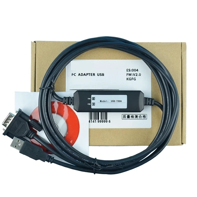 Alt view image 2 of 5 - 1PCS Suitable for Servo USB Debugging Programming Cable Download Communication line ESDA/TSDA/TSTA