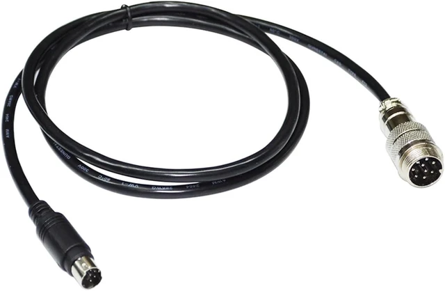 Alt view image 2 of 6 - PS/2 MD6 to 9 DIN Male Adapter Connection Data Cable for THRUSTMASTER TH8A Gear TSSH TSSH+ MOD+ HANDBRAKE Signal KABLE(3.6M)