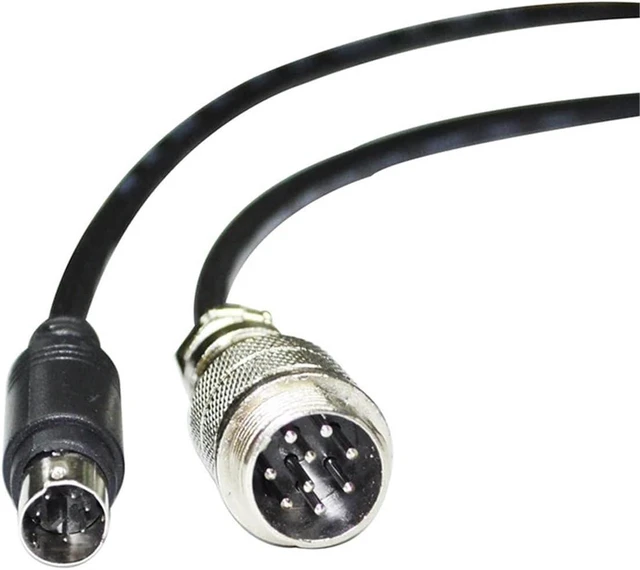 Alt view image 3 of 6 - PS/2 MD6 to 9 DIN Male Adapter Connection Data Cable for THRUSTMASTER TH8A Gear TSSH TSSH+ MOD+ HANDBRAKE Signal KABLE(3.6M)