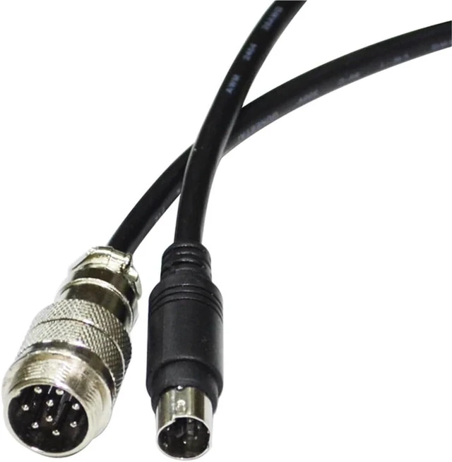 Alt view image 6 of 6 - PS/2 MD6 to 9 DIN Male Adapter Connection Data Cable for THRUSTMASTER TH8A Gear TSSH TSSH+ MOD+ HANDBRAKE Signal KABLE(3.6M)