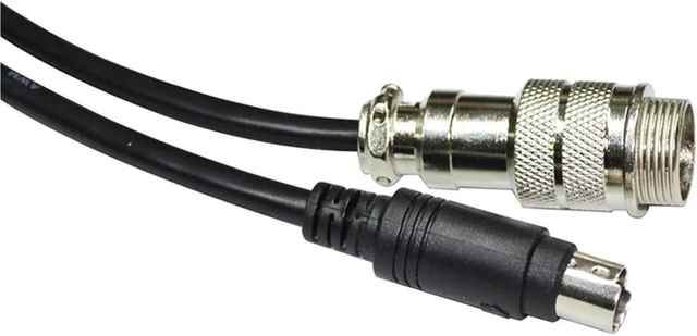 Alt view image 4 of 6 - PS/2 MD6 to 9 DIN Male Adapter Connection Data Cable for THRUSTMASTER TH8A Gear TSSH TSSH+ MOD+ HANDBRAKE Signal KABLE(3.6M)