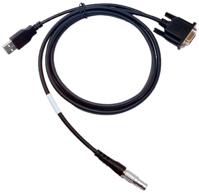 Main image of Cable Applicable to GNSS GPS RTK Data Cable Connect PC 7pin RS232 Cable