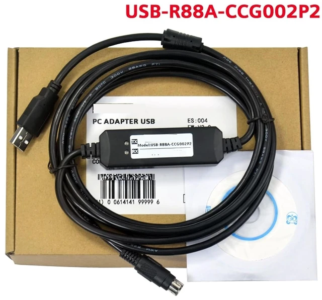 Alt view image 2 of 4 - Suitable for R88DR7D-BP servo Debugging Cable USB Download line R88A-CCG002P2